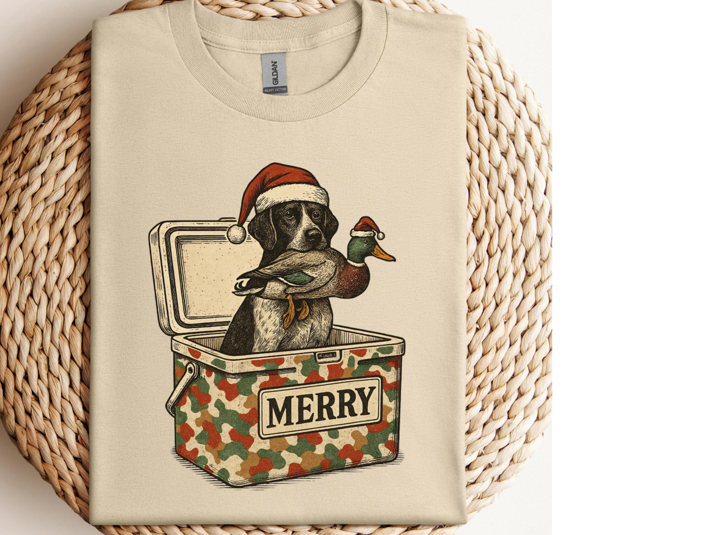 Camo Merry Tee