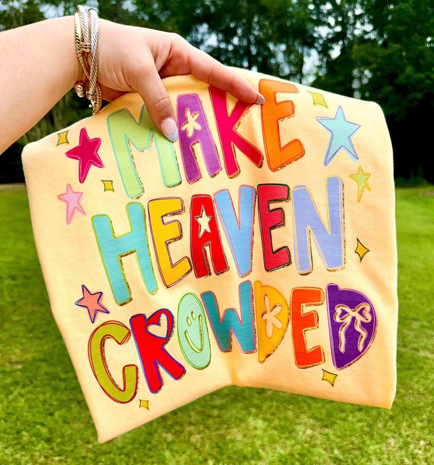Make Heaven Crowded Tee