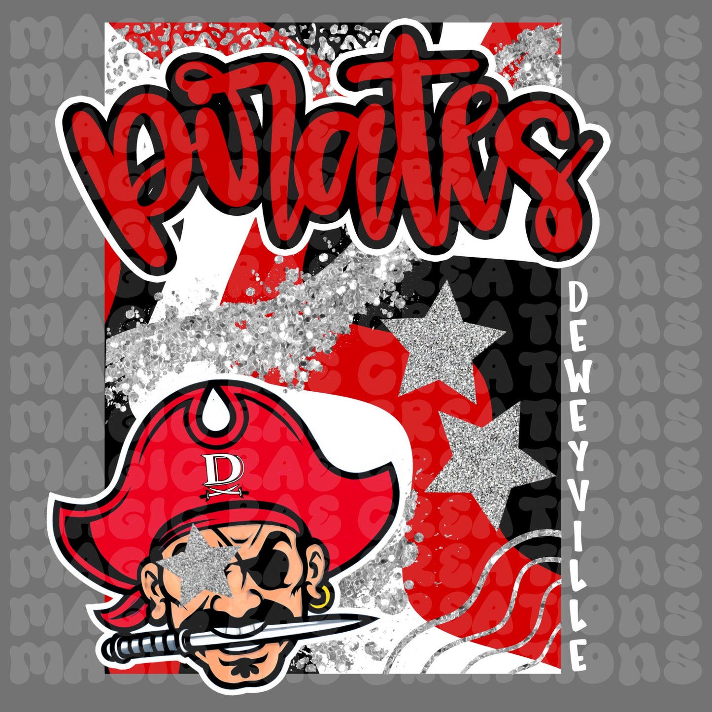 School Spirit Doodle Tee