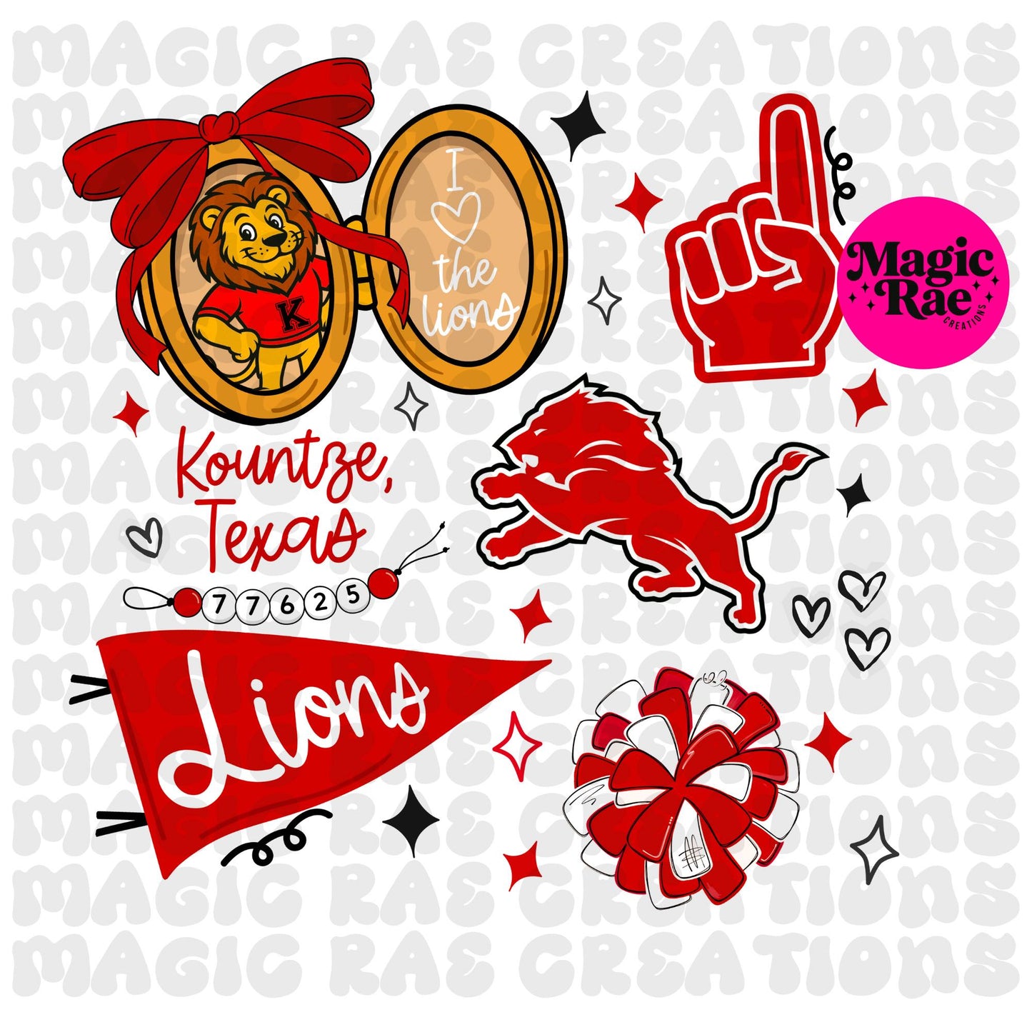 School Spirit Collage Tee