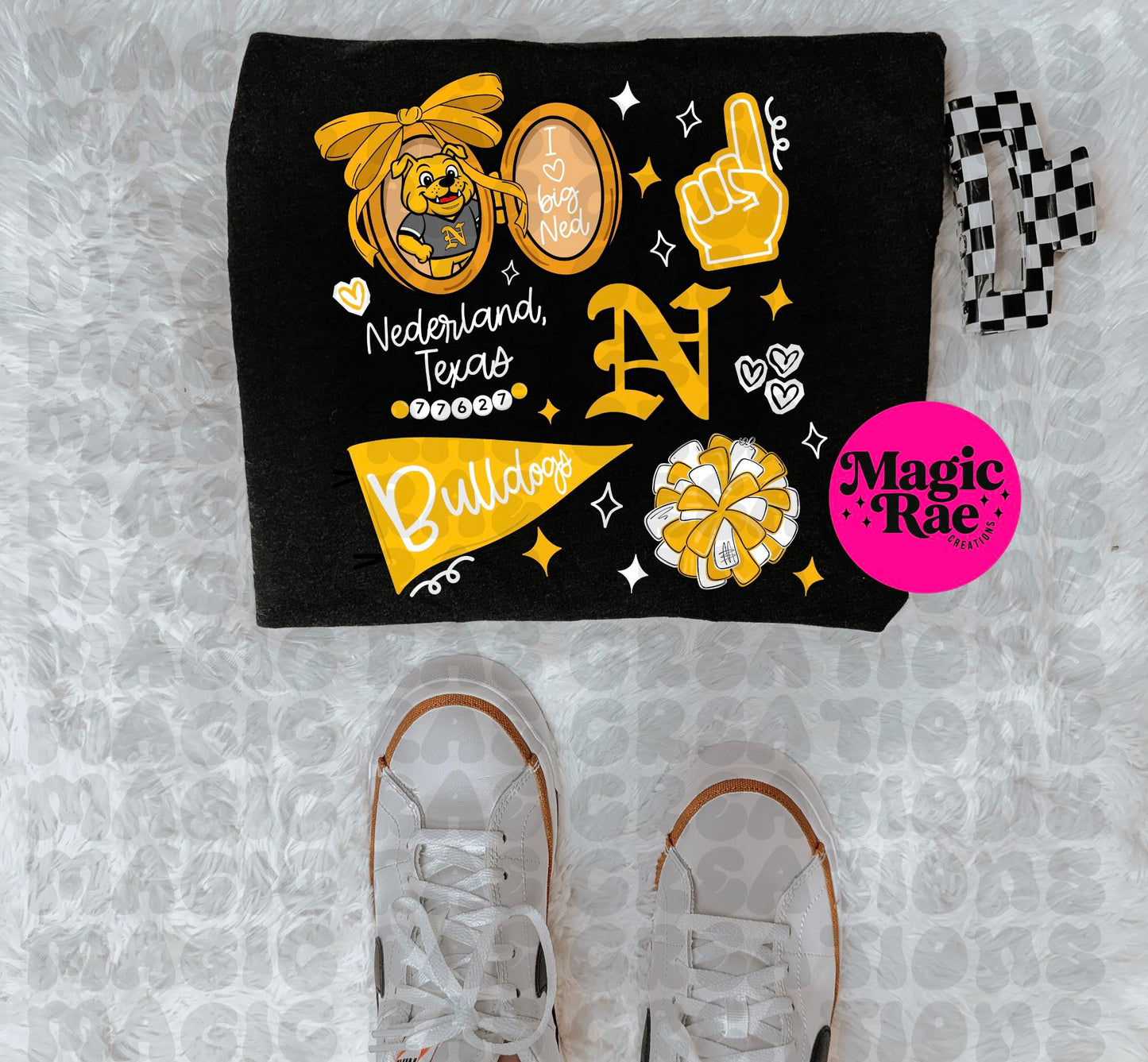 School Spirit Collage Tee