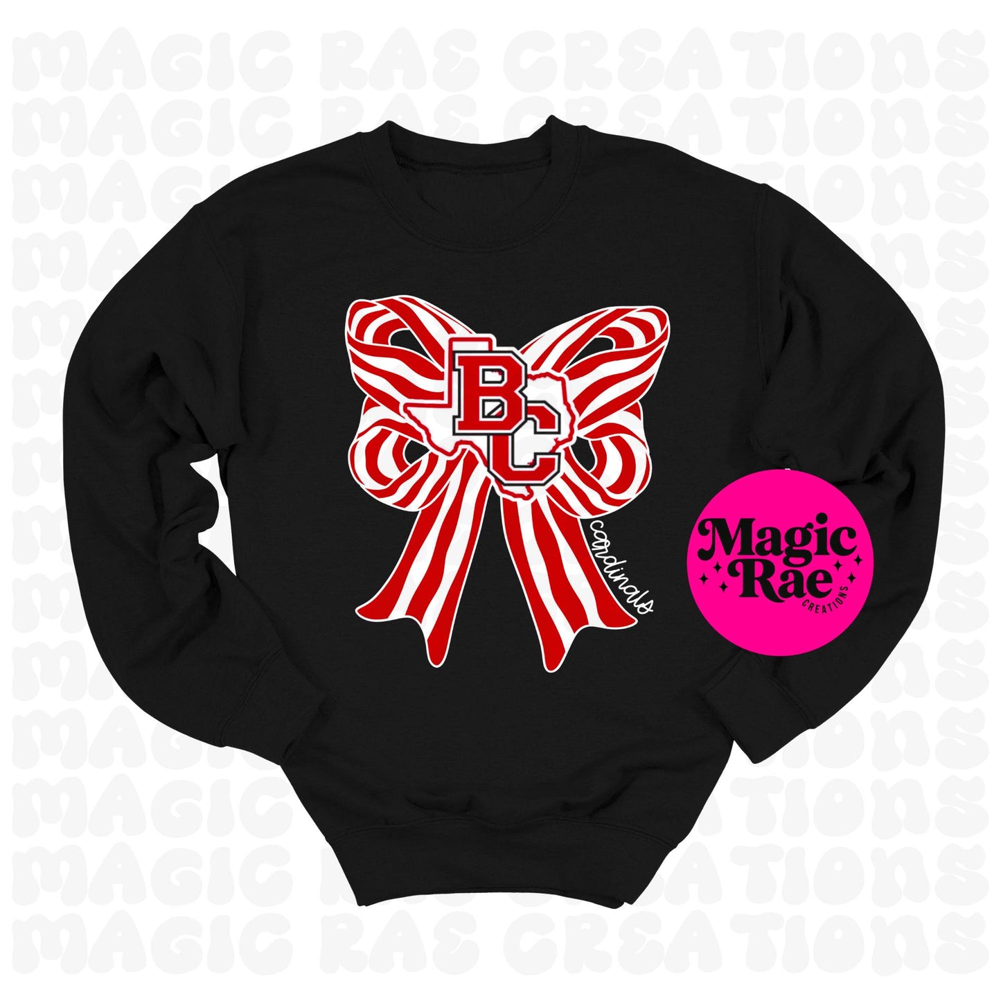 School Logo Bow Tee