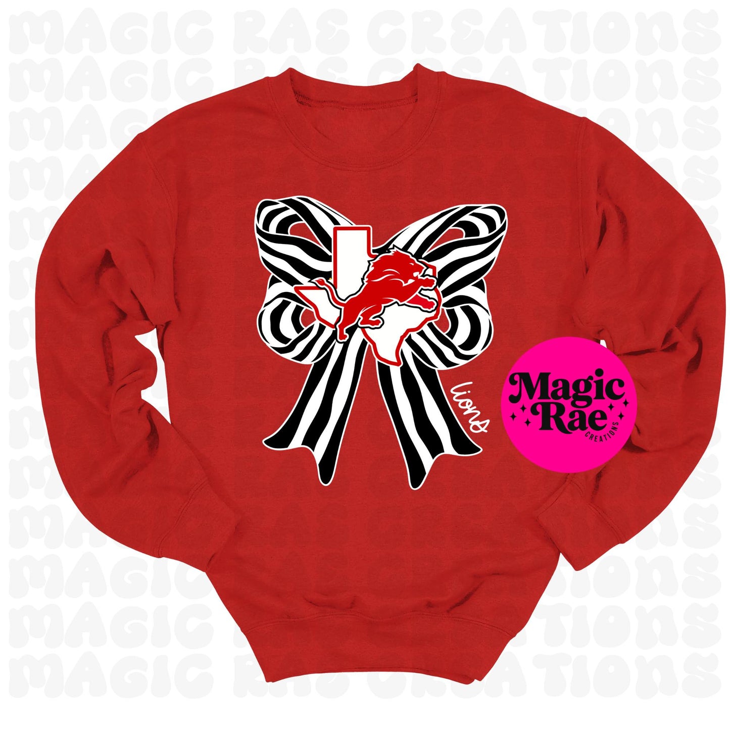 School Logo Bow Tee