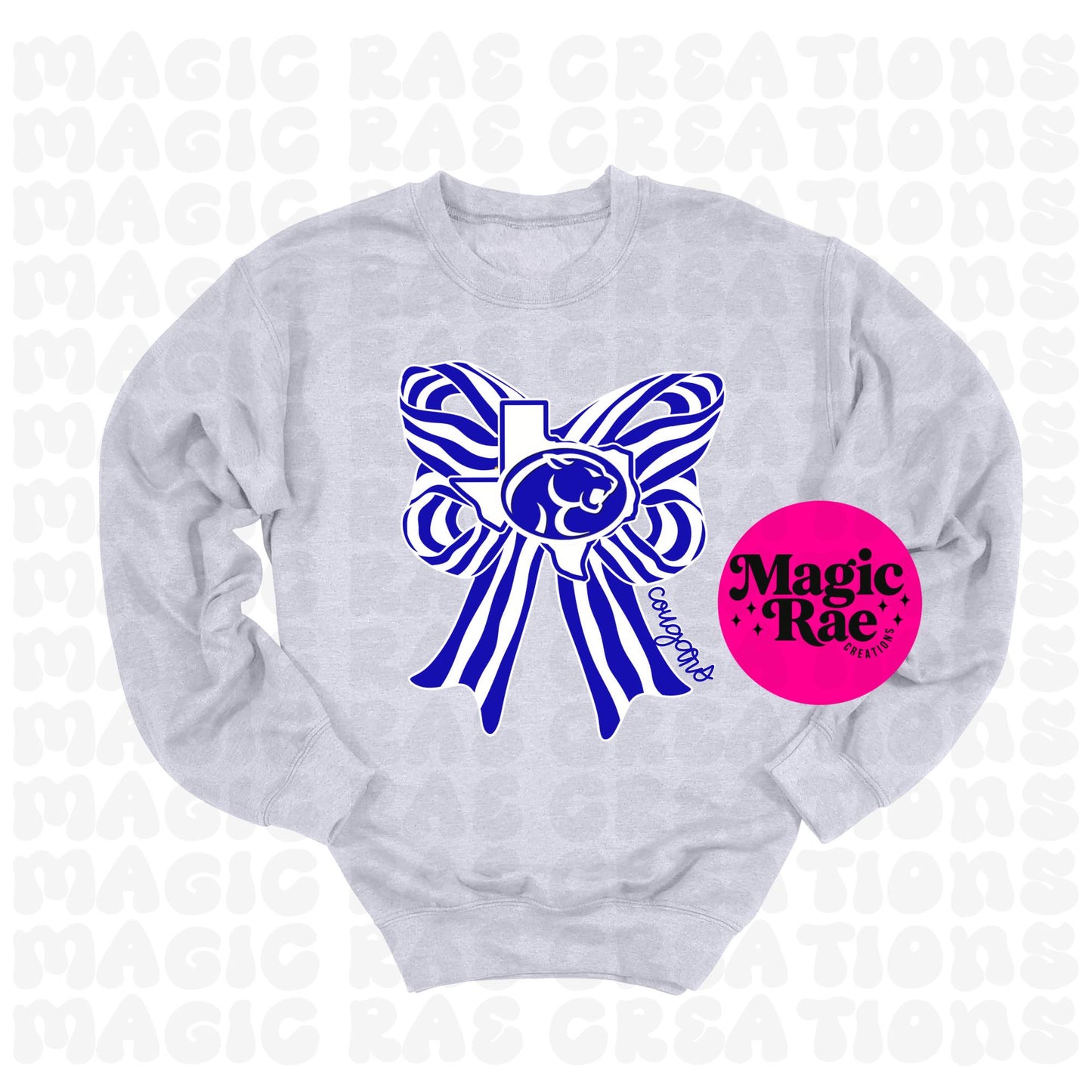 School Logo Bow Tee