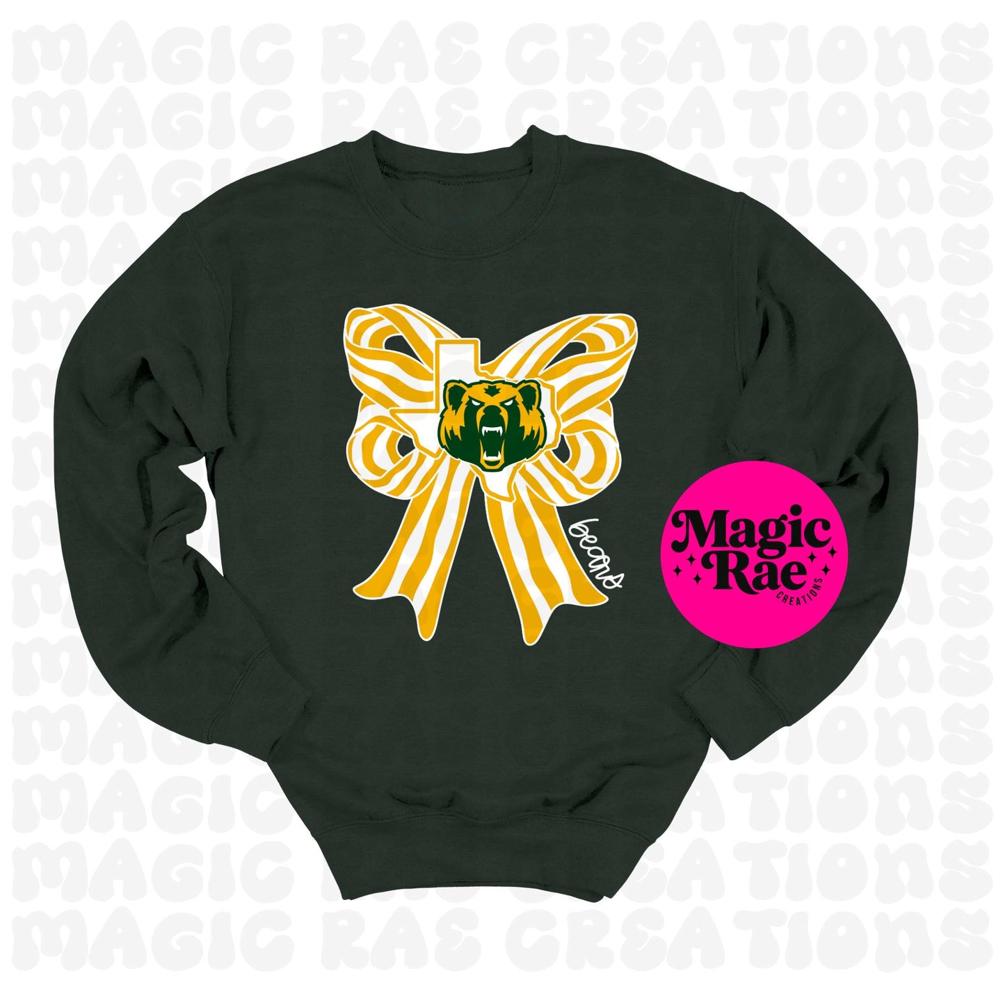 School Logo Bow Tee