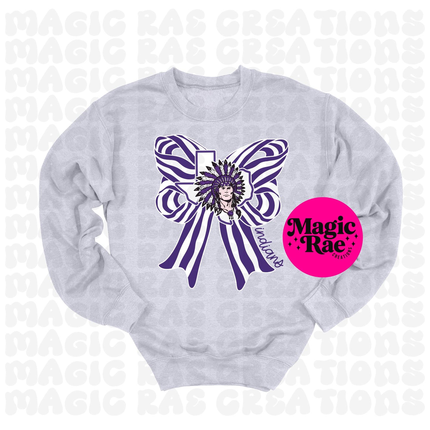 School Logo Bow Tee