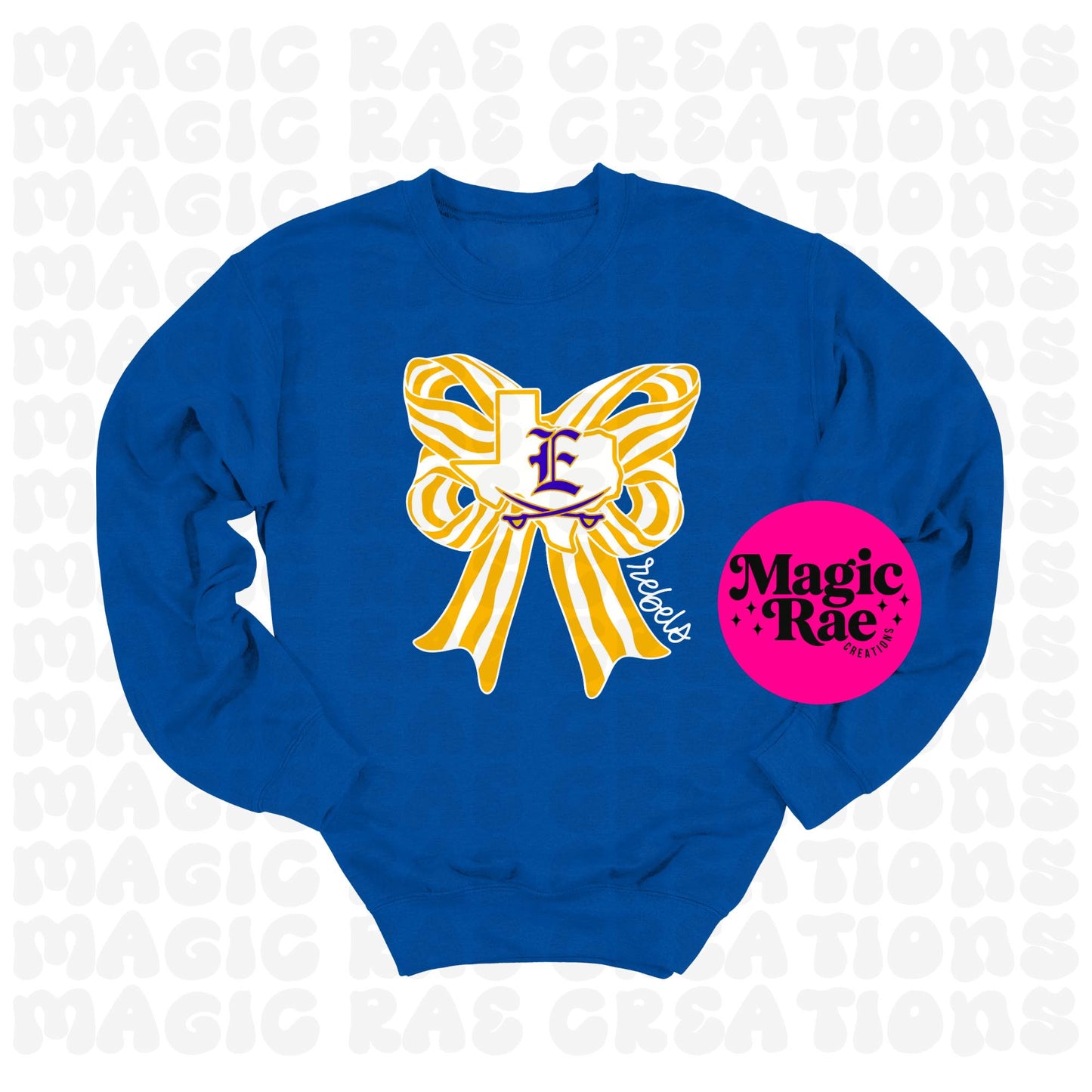 School Logo Bow Tee