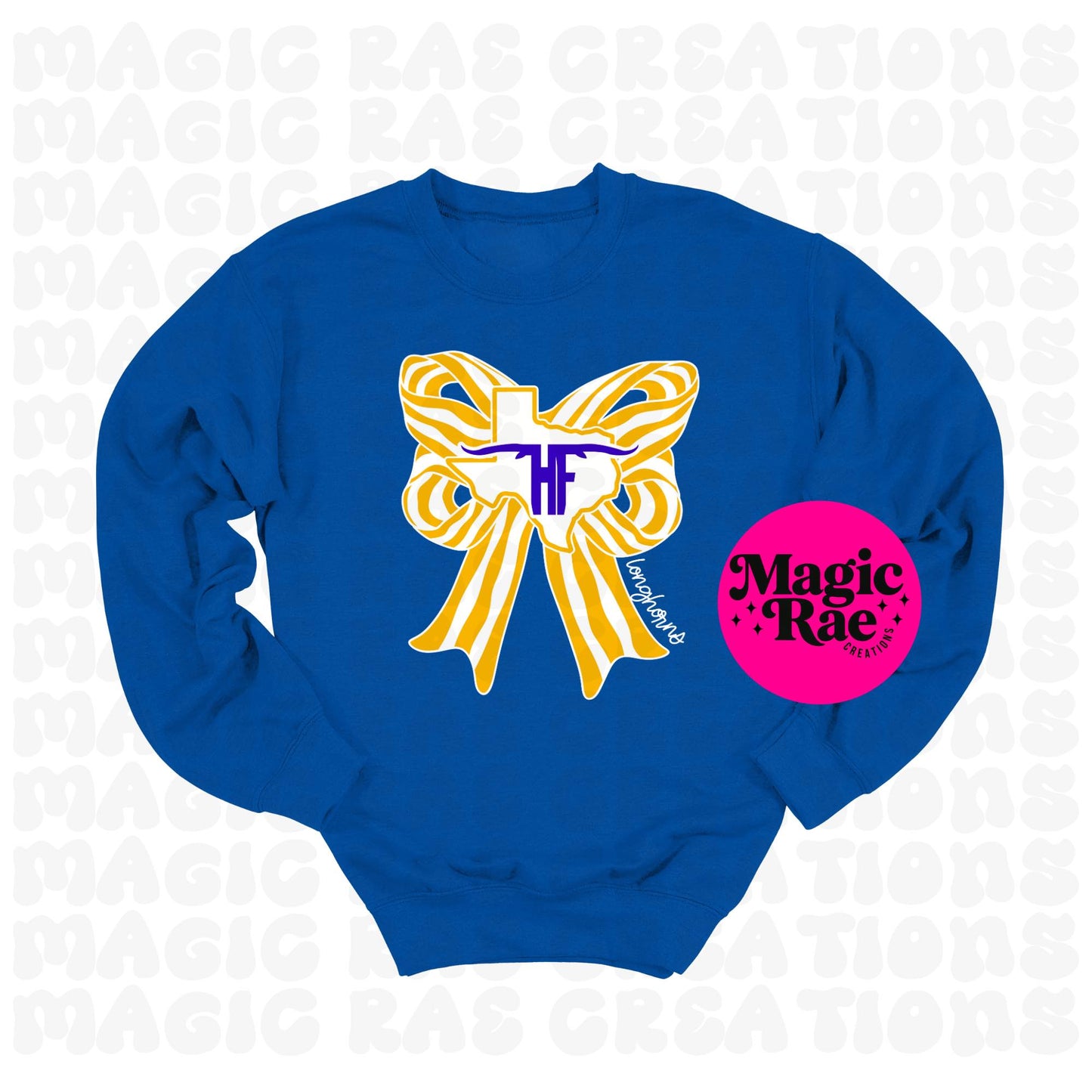 School Logo Bow Tee