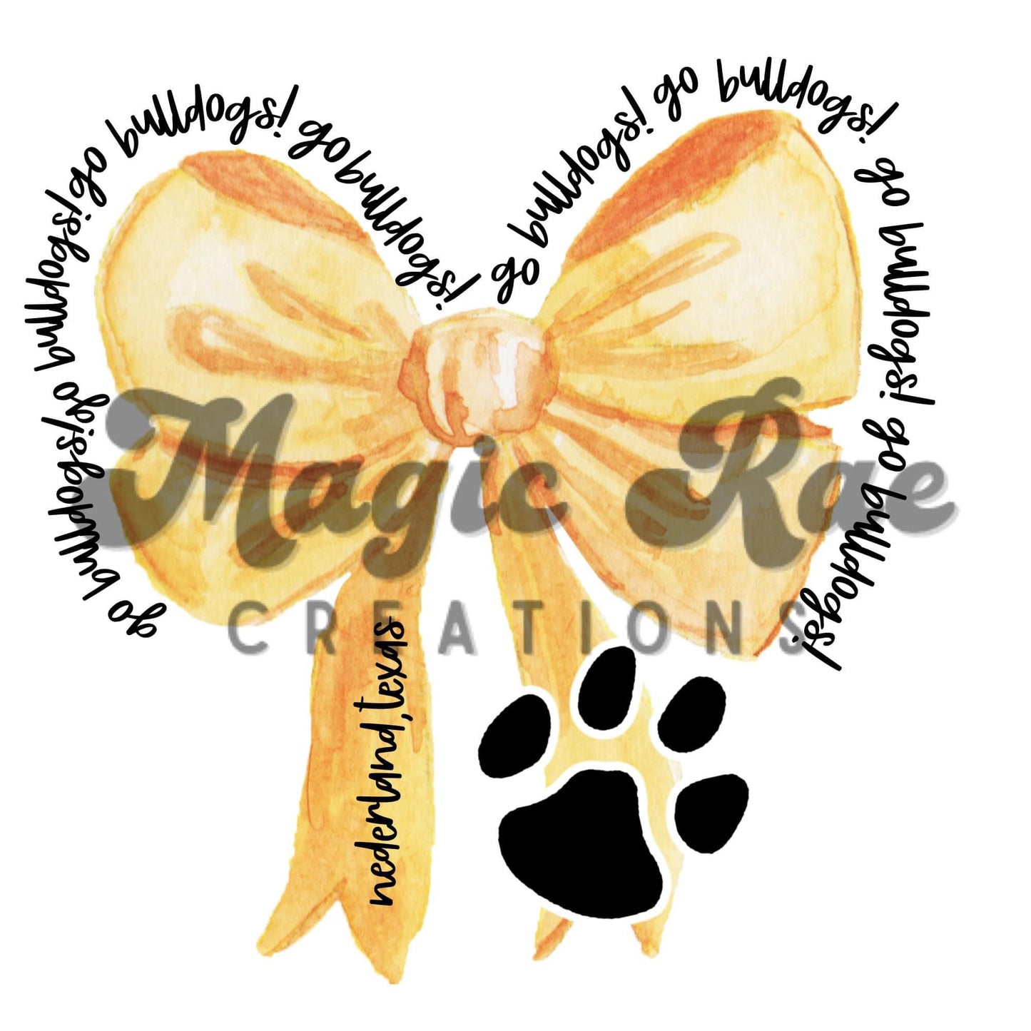 Bow School Spirit Tee