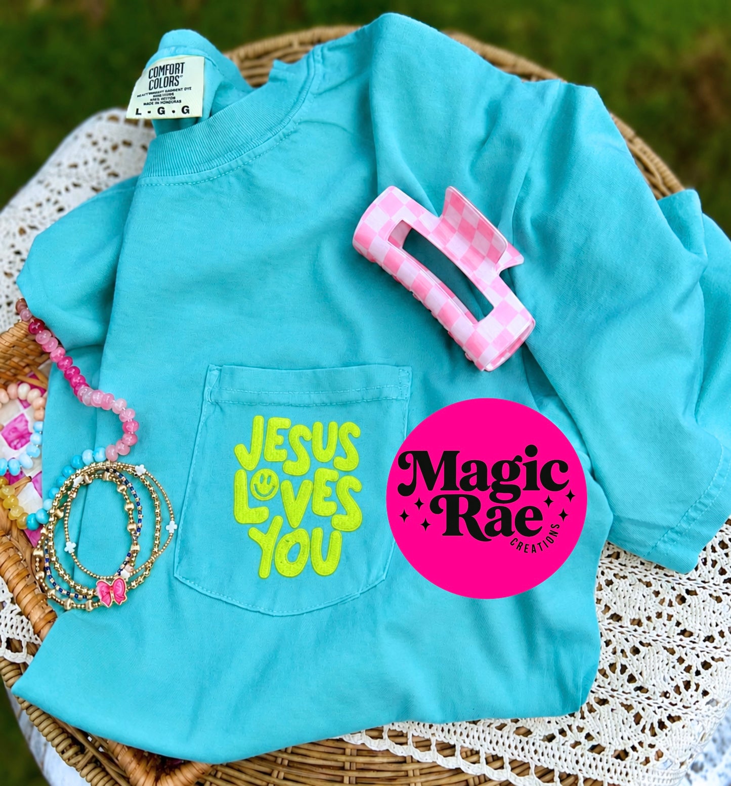 Mystery Color Jesus Loves You Tee