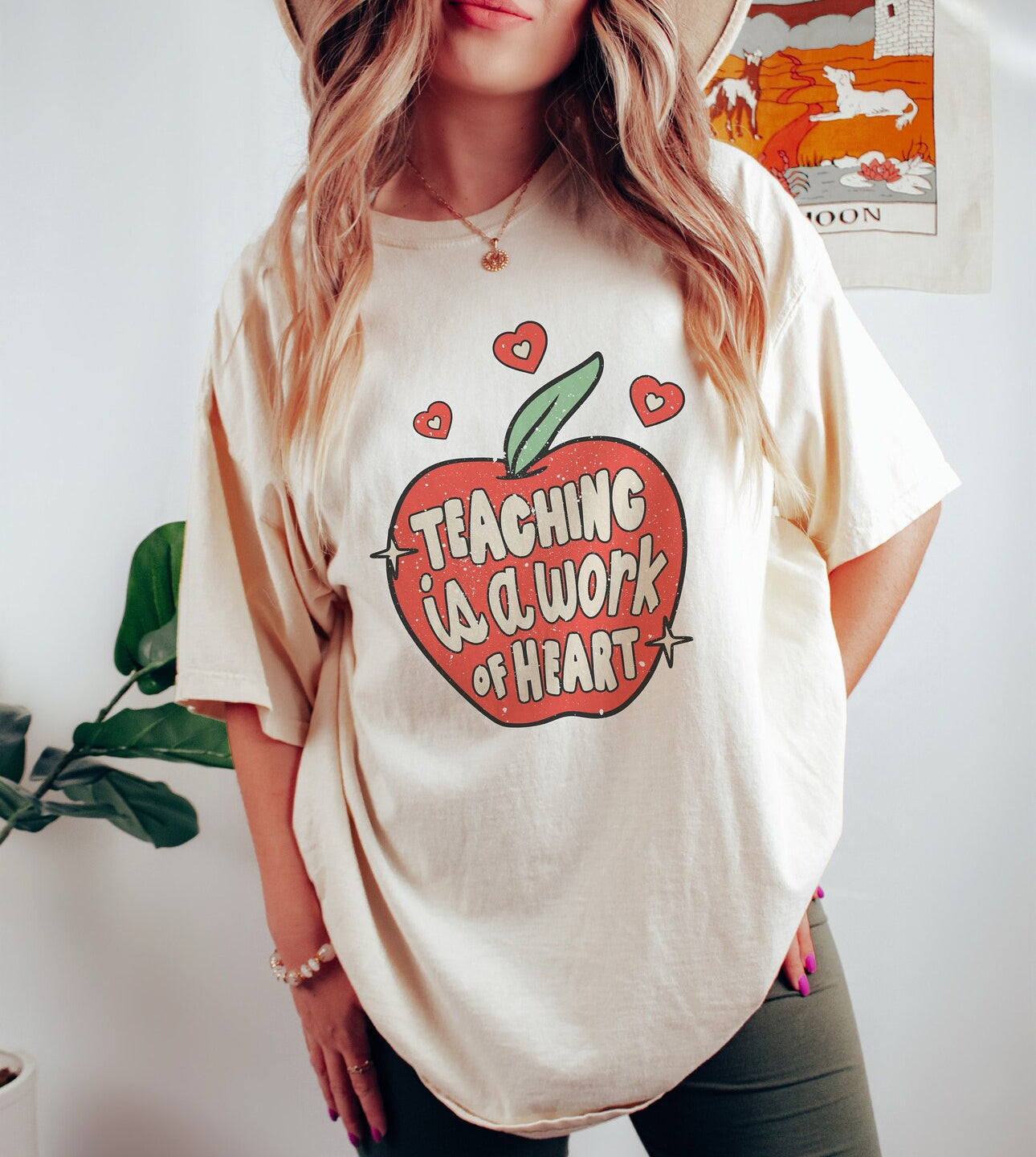 Teaching Is A Work Of Heart Tee