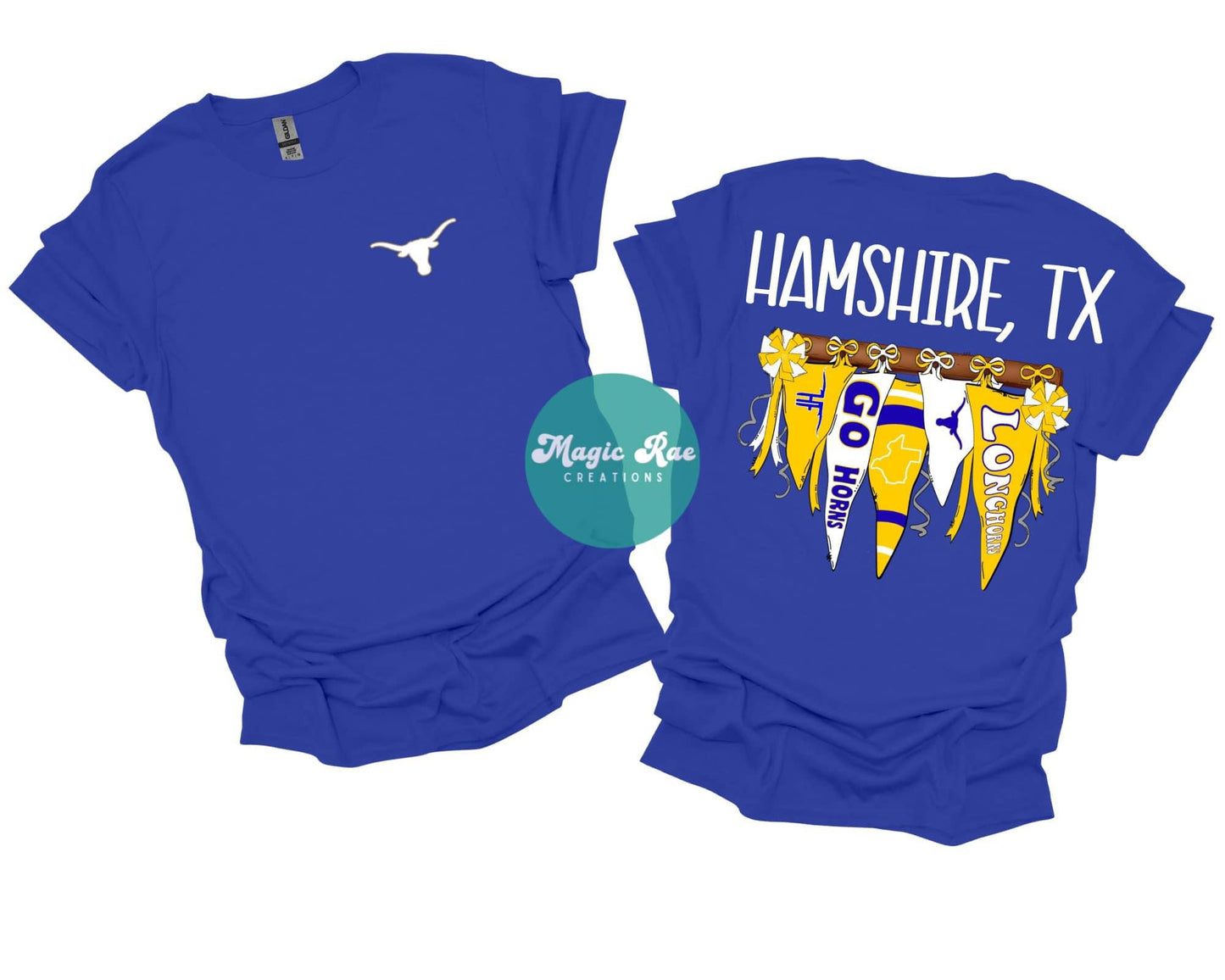 Pennant Flag School Spirit Tee