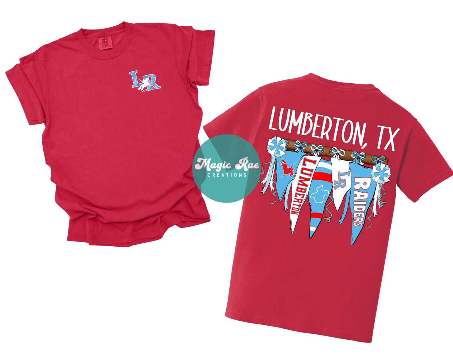 Pennant Flag School Spirit Tee