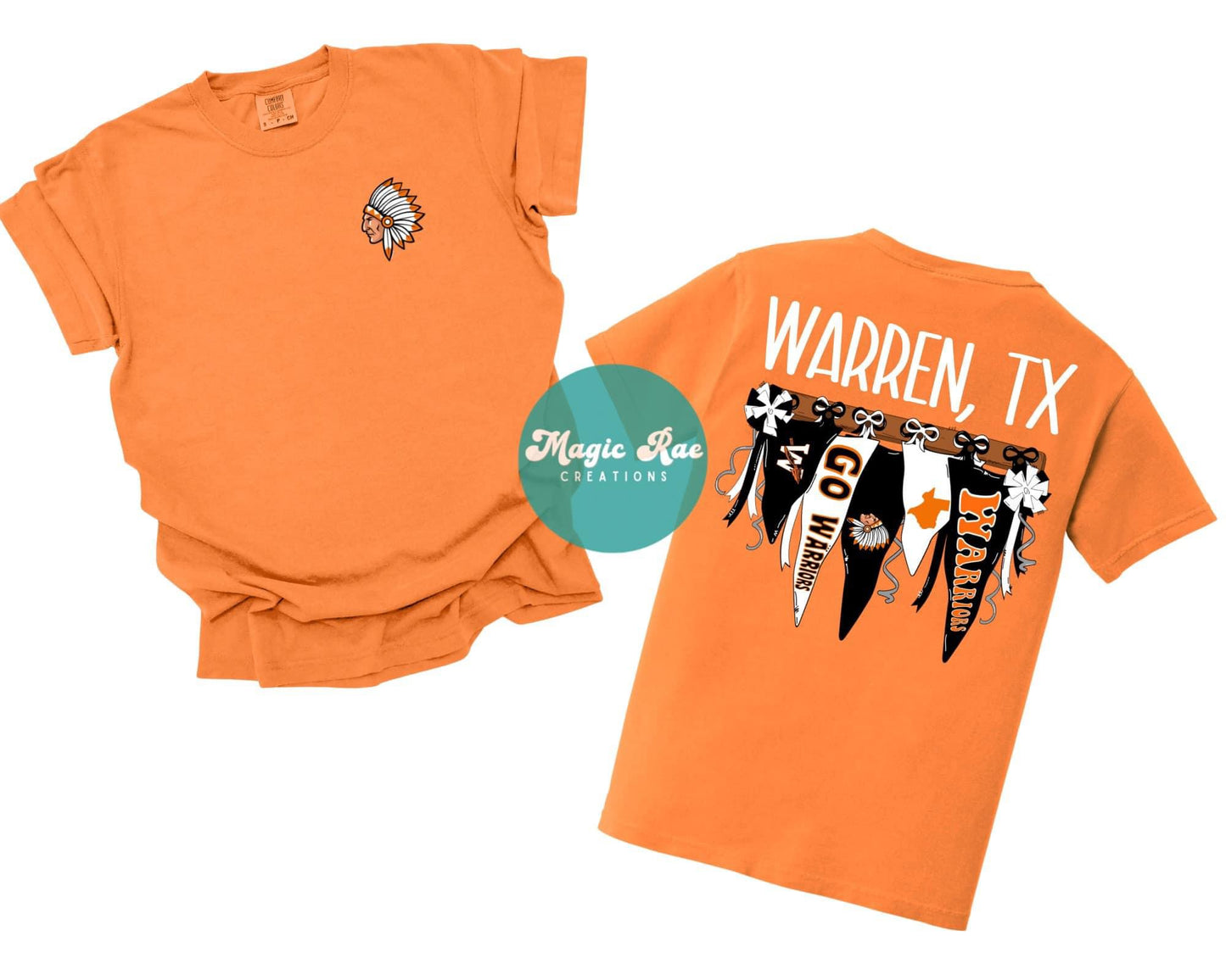 Pennant Flag School Spirit Tee