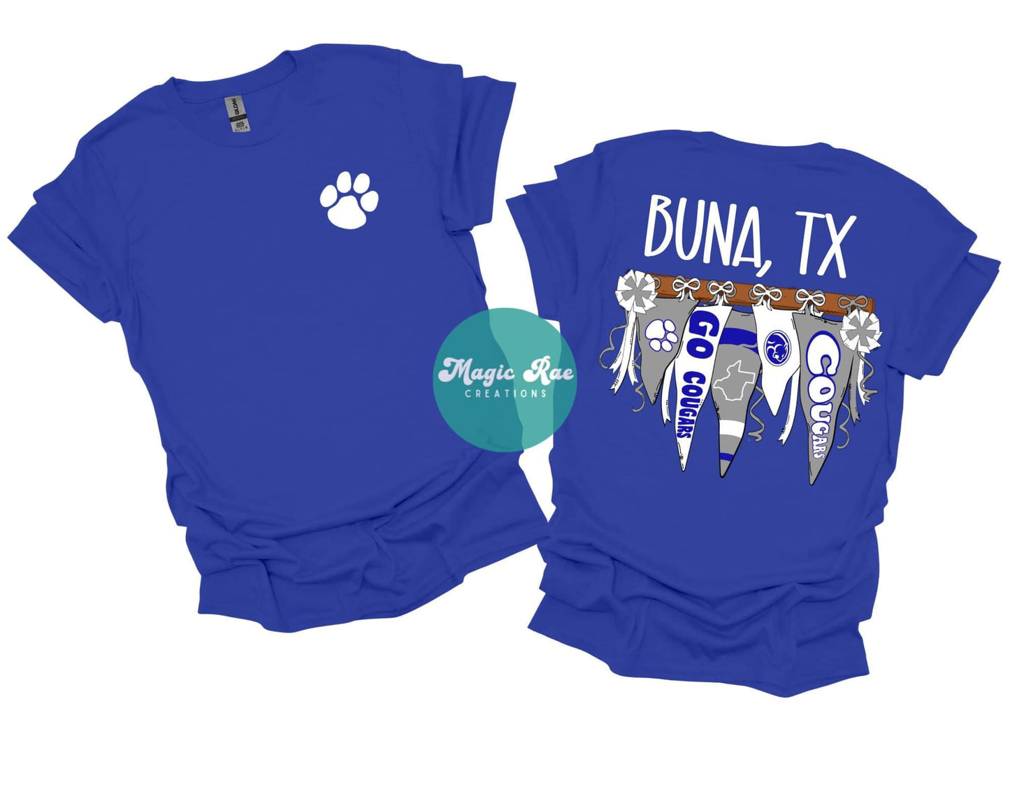 Pennant Flag School Spirit Tee