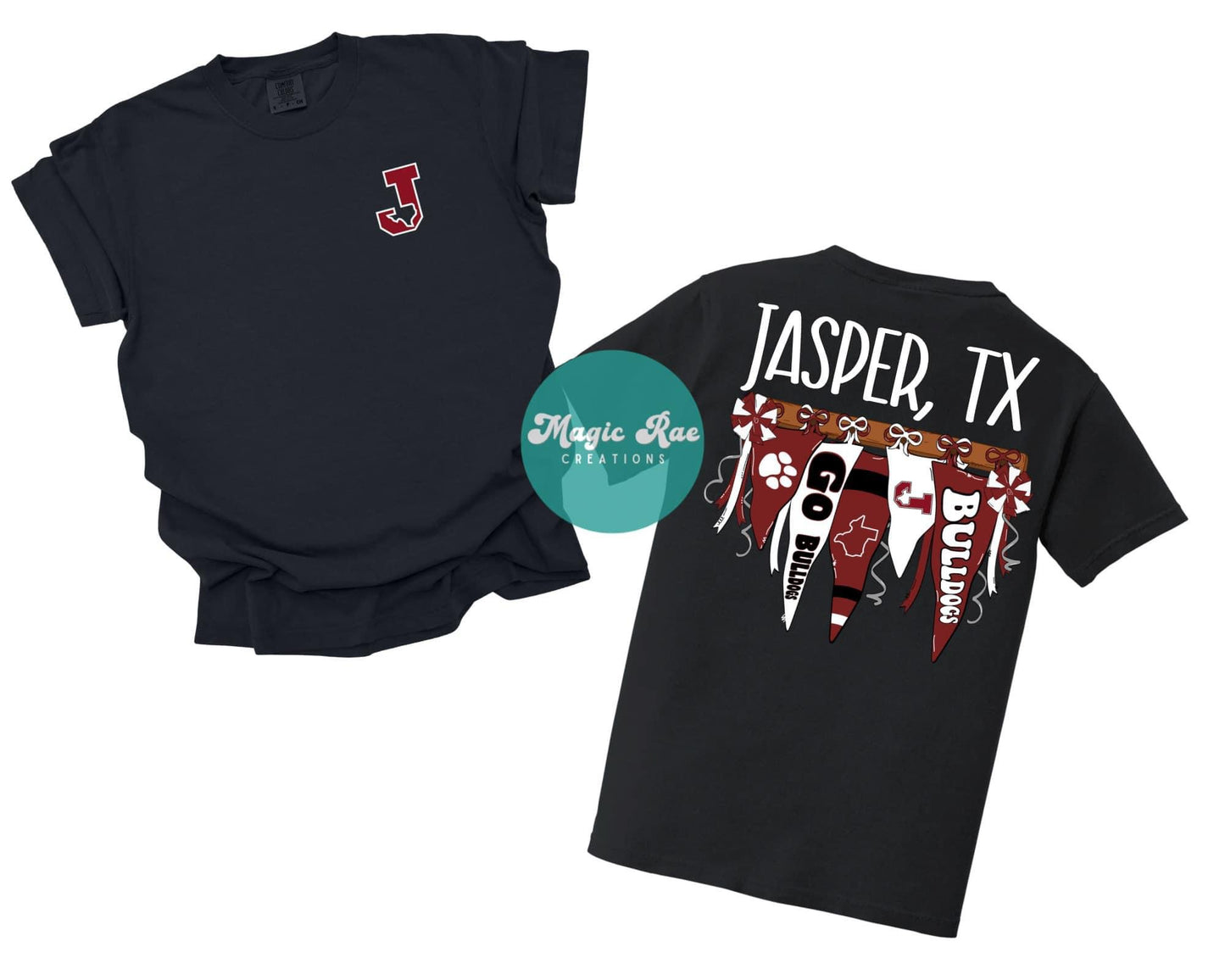 Pennant Flag School Spirit Tee