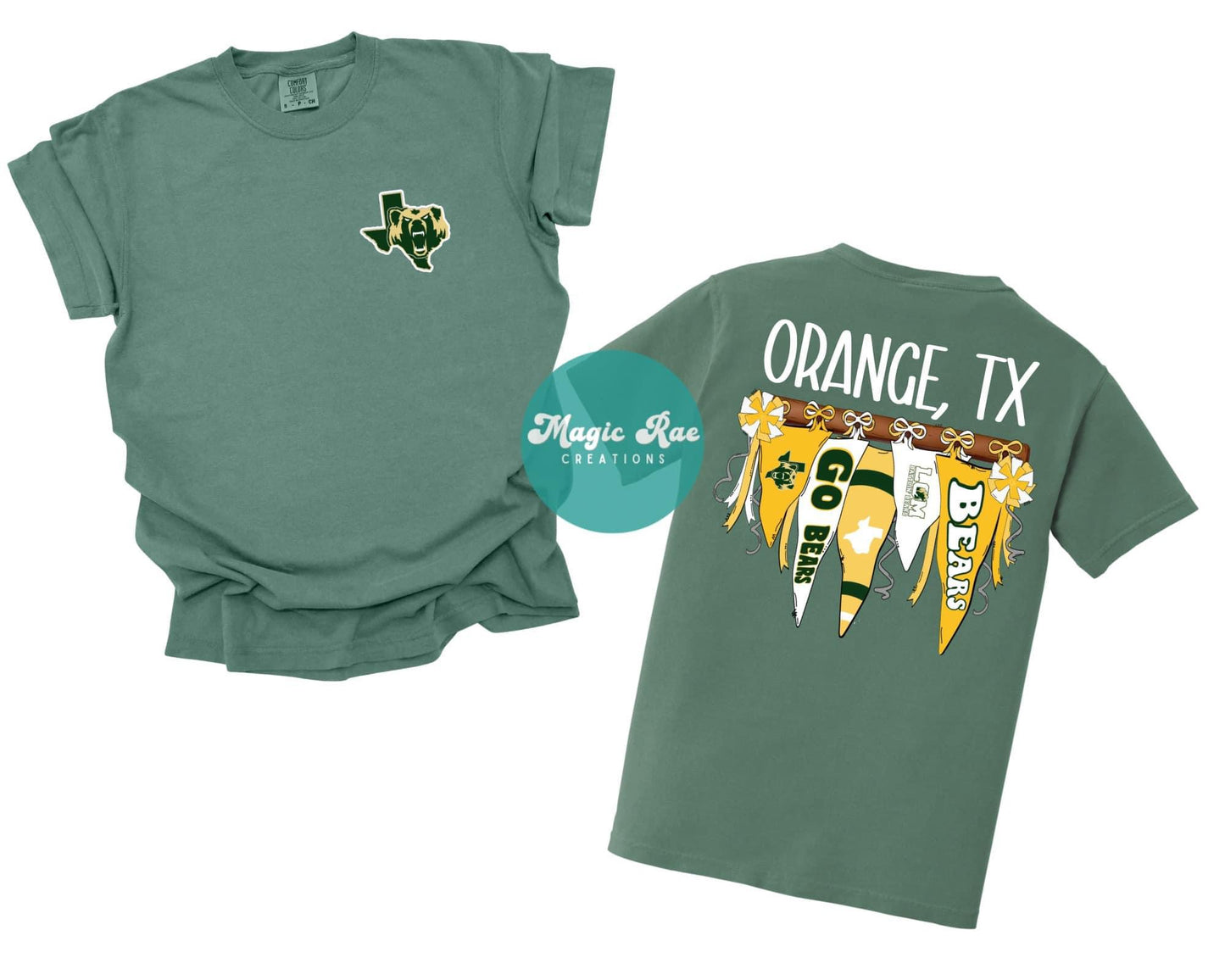 Pennant Flag School Spirit Tee