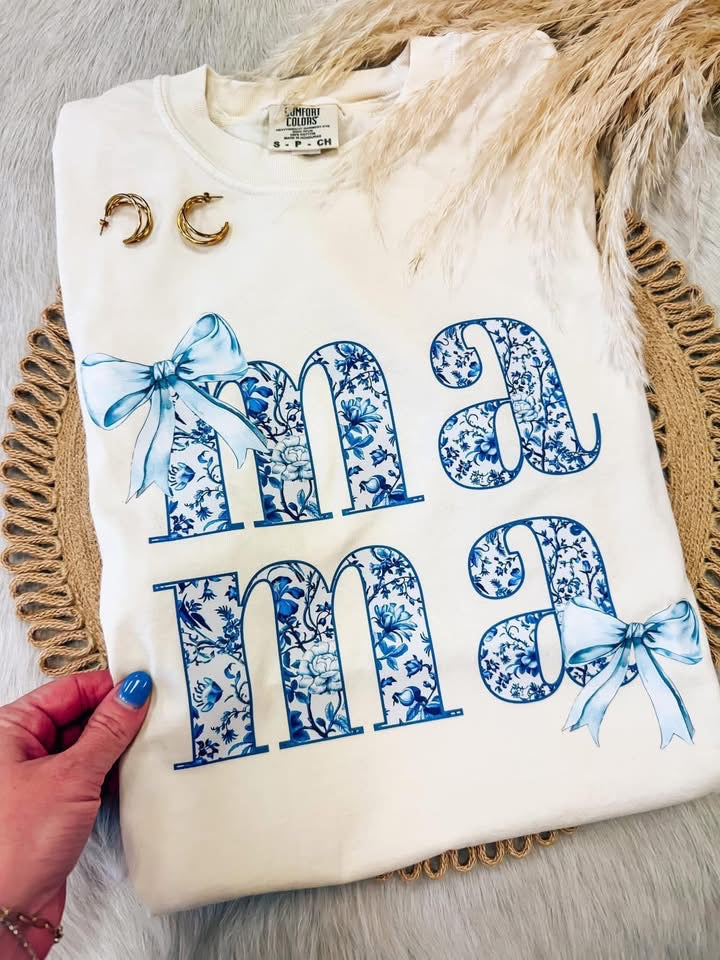 Mama Floral Tee