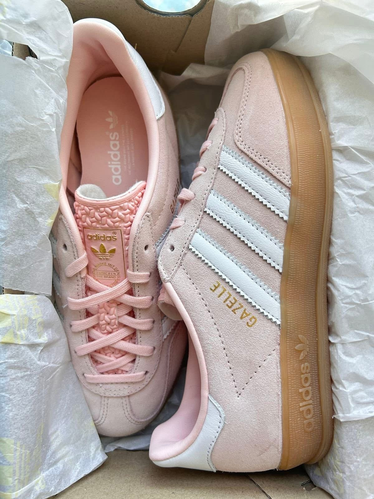 Pink Stripe Shoes