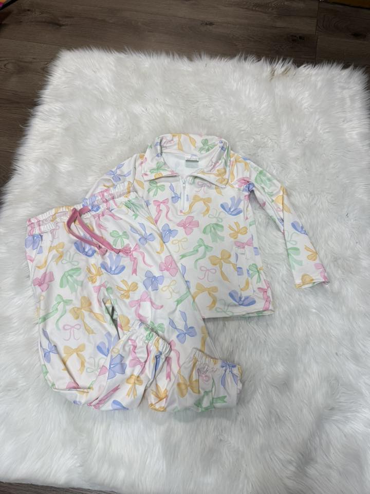 Bow Yoga Jogger Set