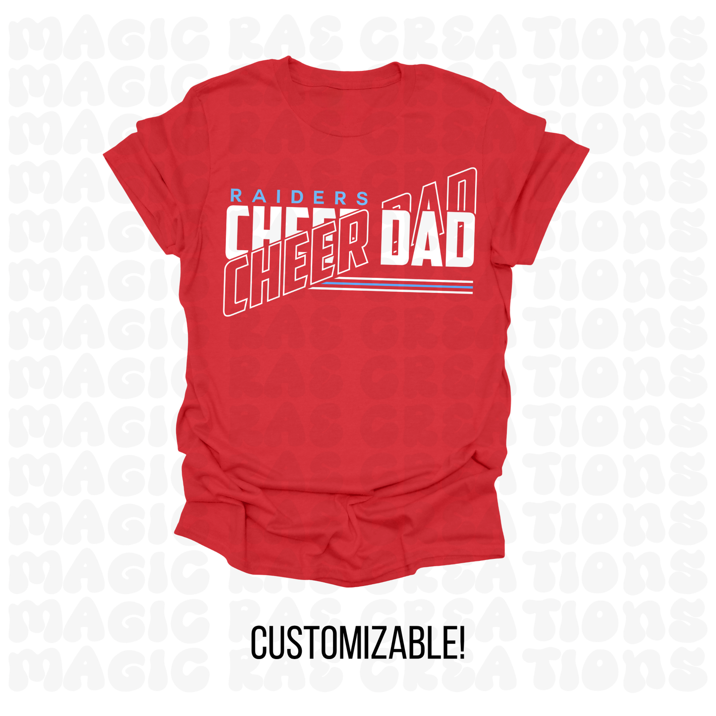 LMS Cheer Dad Tee-Customizable