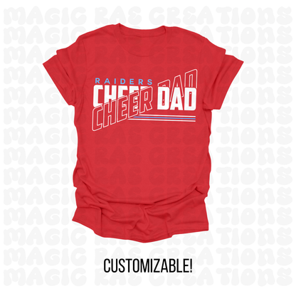 LMS Cheer Dad Tee-Customizable
