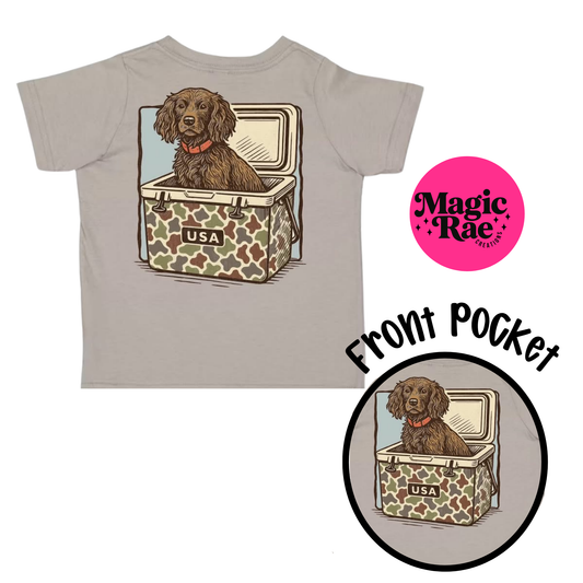 USA Pup Cooler Tee