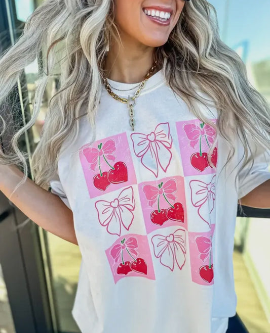 Cherry Coquette Tee