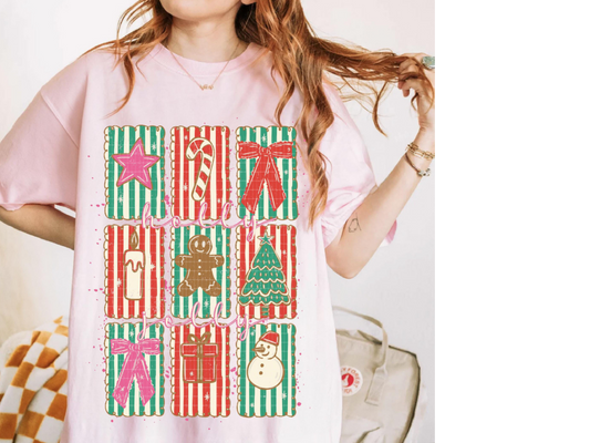 Striped Coquette Tee