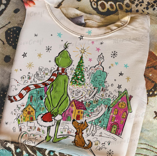 Green Guy Town Tee