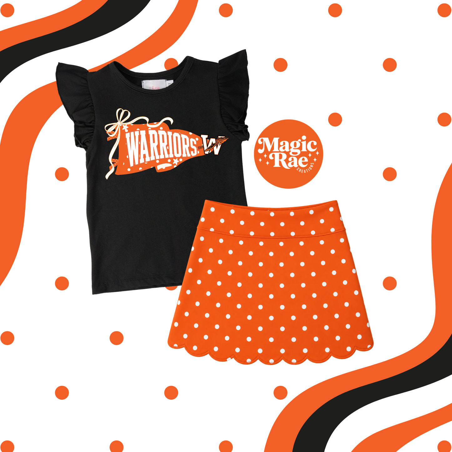 Polka Dot School Spirit Set