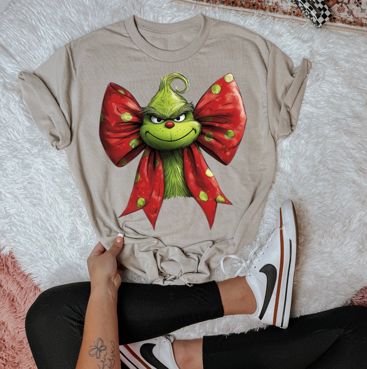 Grinch Bow