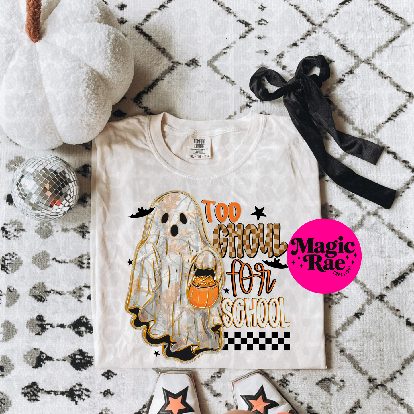 Too Ghoul For School Tee