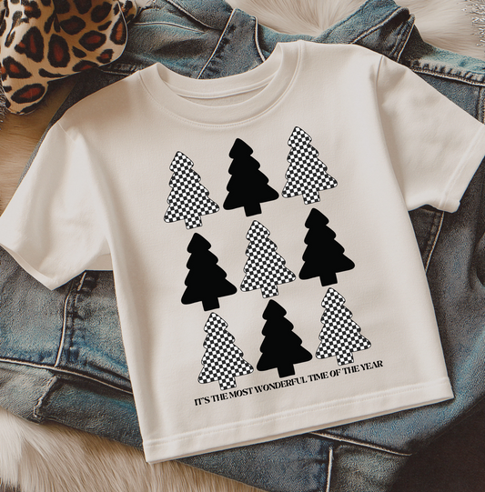 Checkered Tree Tee