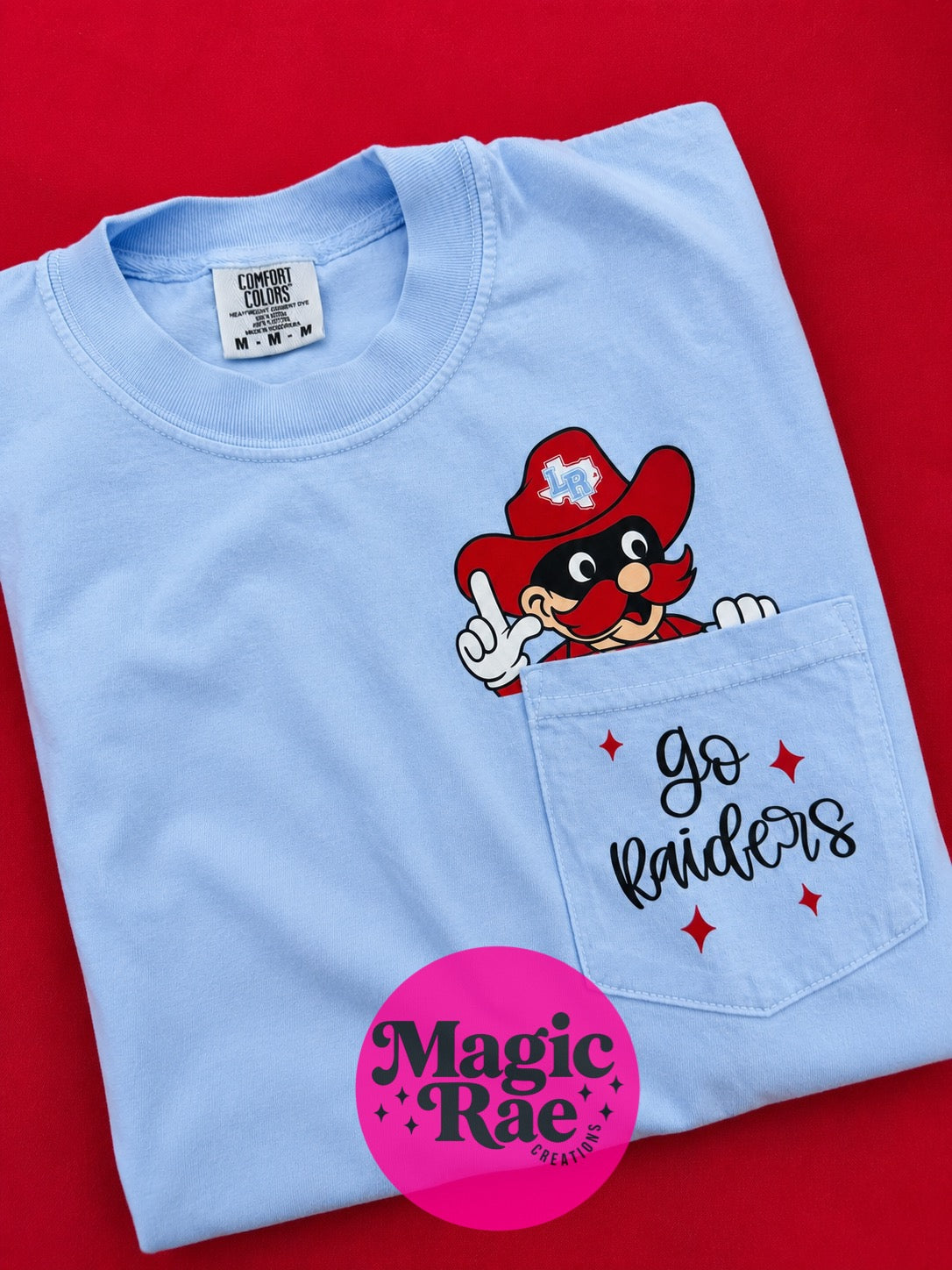 Printed Mascot Pocket Tee