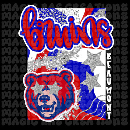 School Spirit Doodle Tee