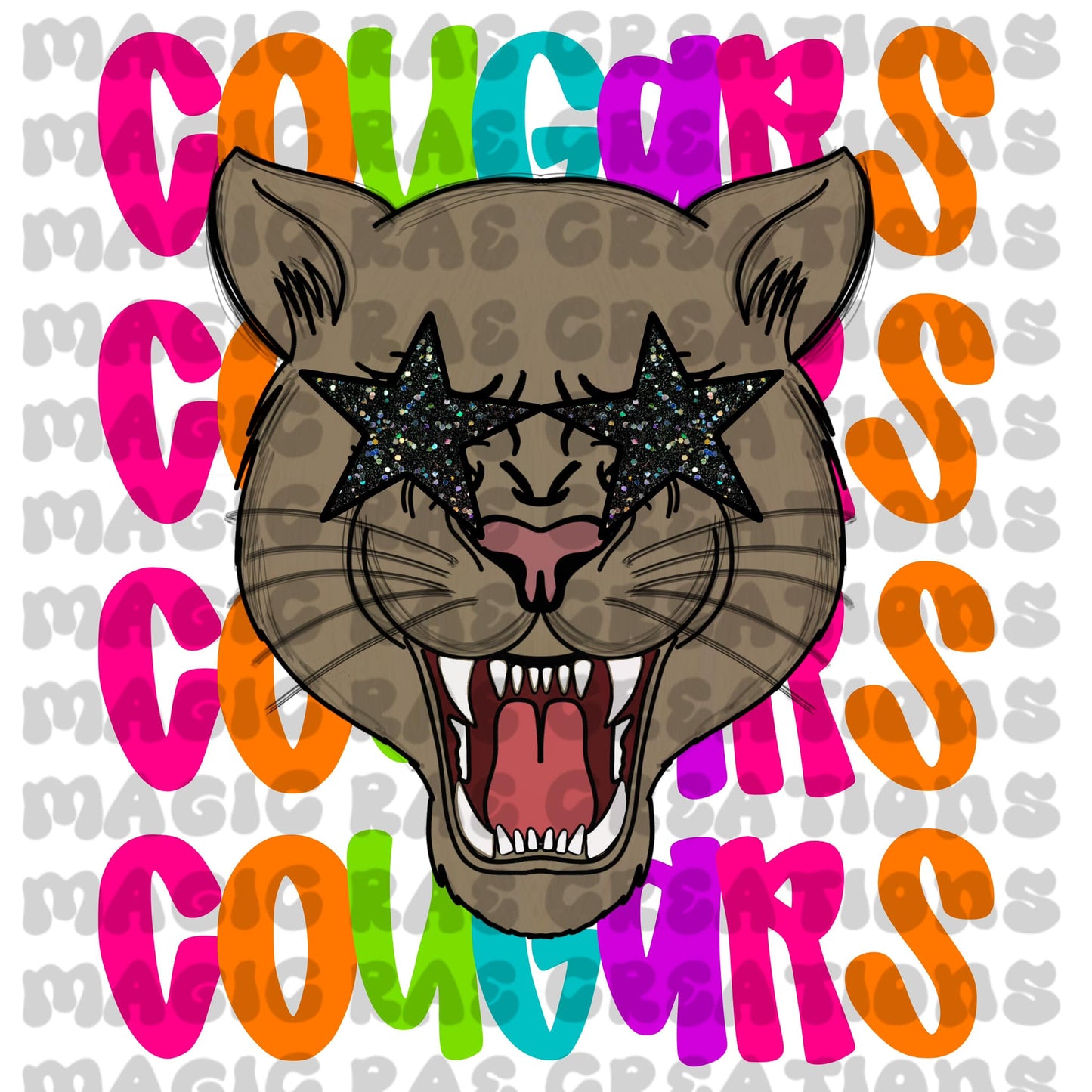 Rainbow Mascot Tee