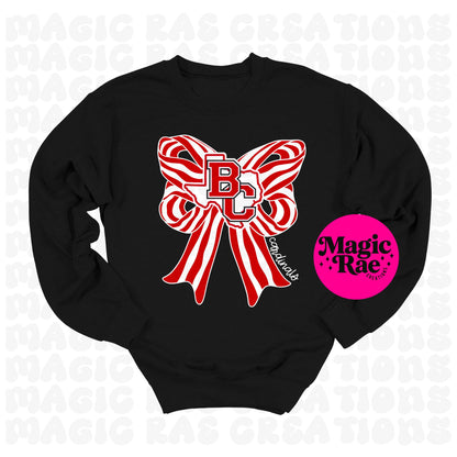 School Logo Bow Tee
