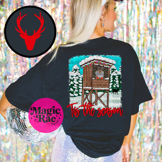 Santa In The Stand Tee