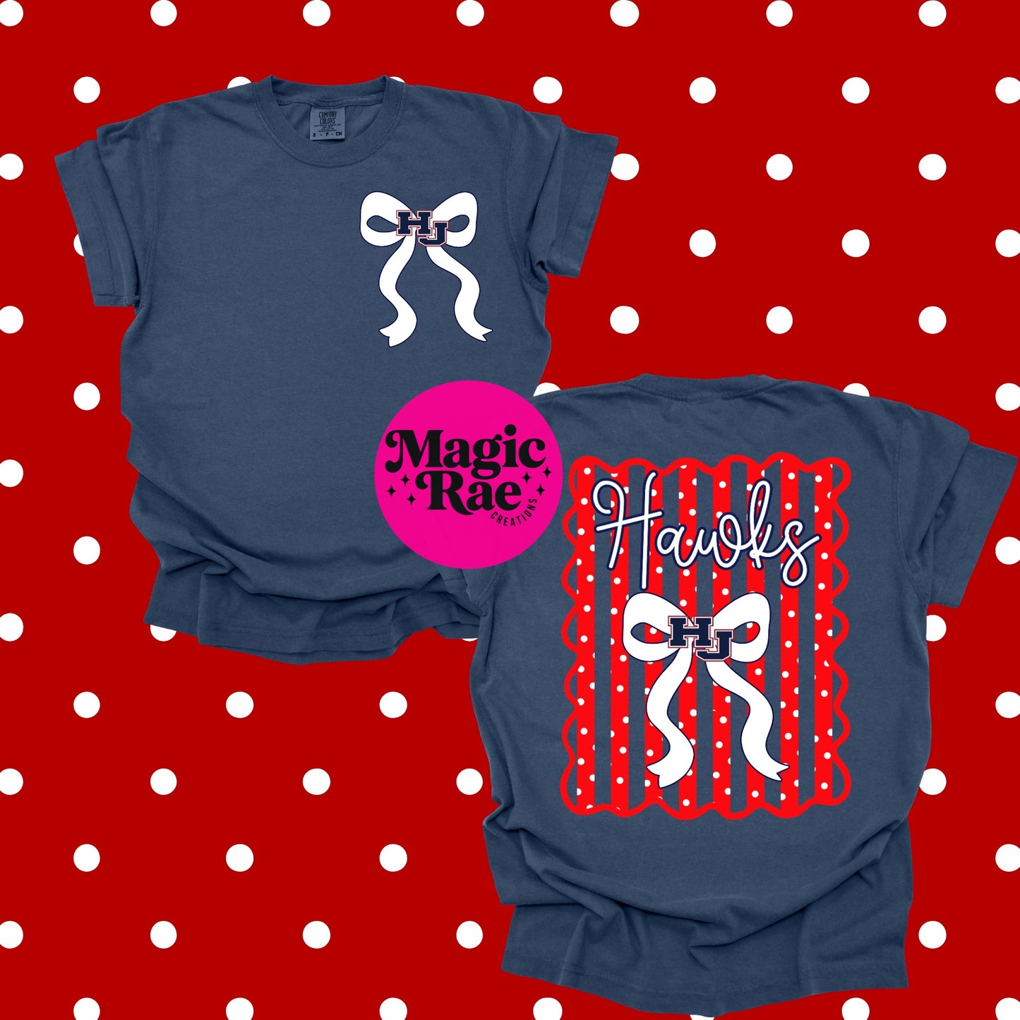 Polka Dot Team Tee