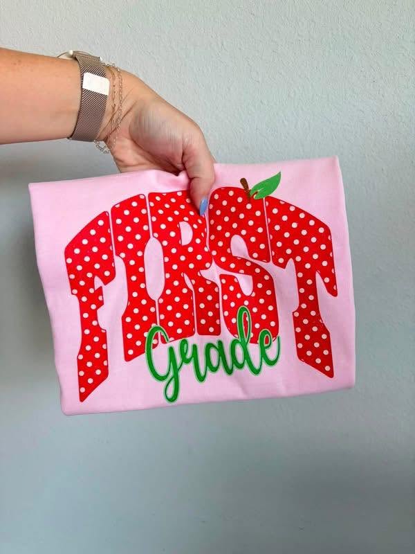 Polka Dot Back To School Tees