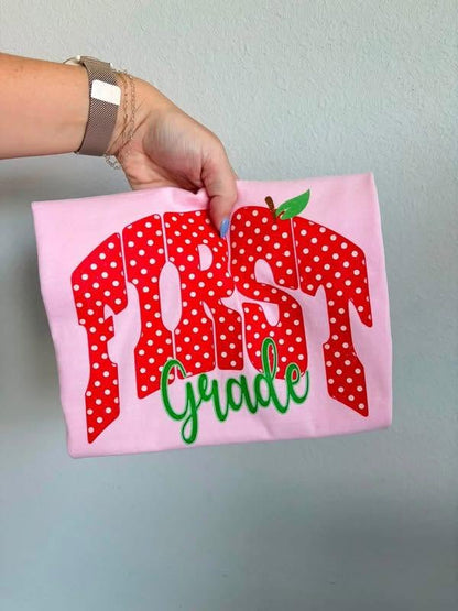Polka Dot Back To School Tees