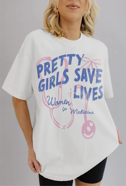 Pretty Girls Save Lives Tee