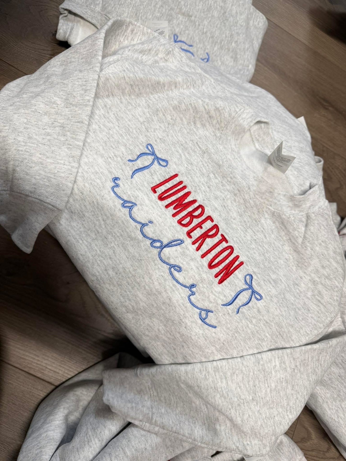 Embroidered Raider Sweatshirt Youth