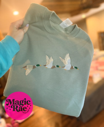 Mallard Embroidered Sweatshirt