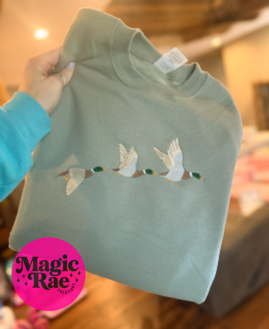 Mallard Embroidered Sweatshirt