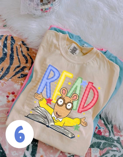Read Teacher Tees