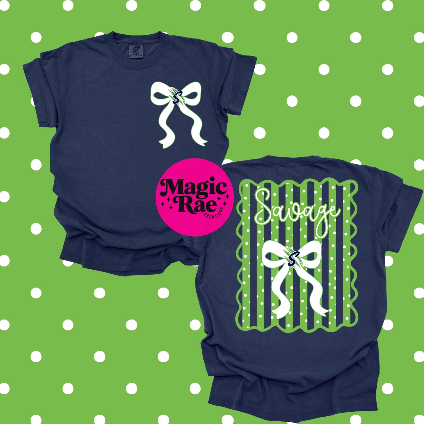 Polka Dot Team Tee