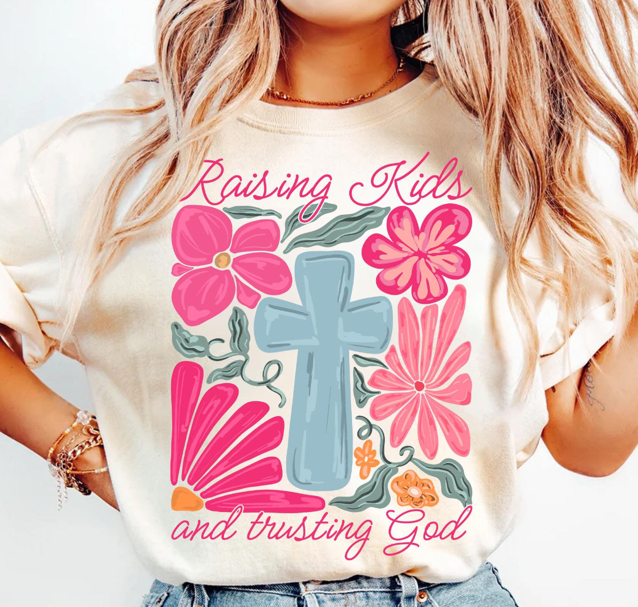 Raising Kids, Trusting God Tee