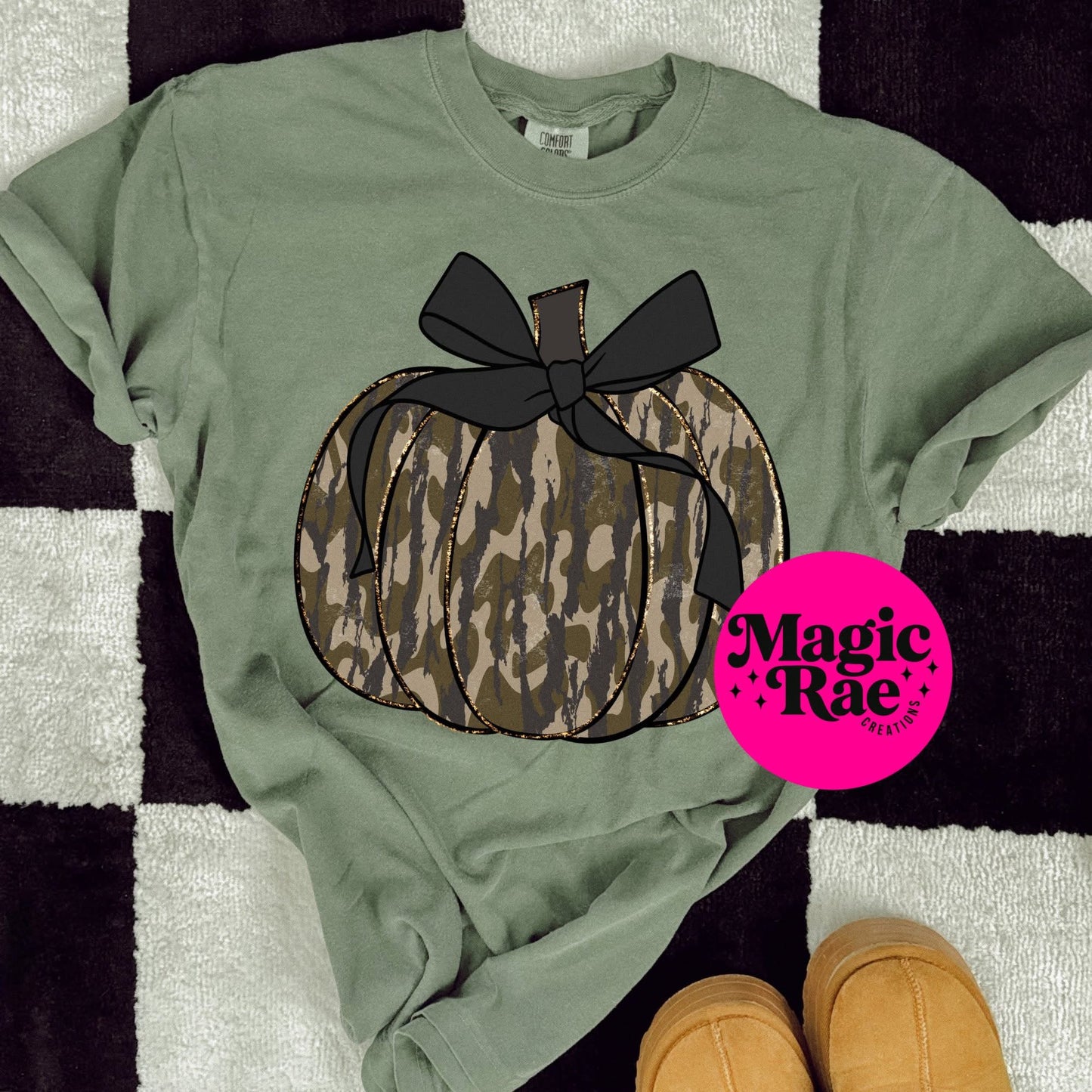 Camo Pumpkin Tee